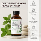 Peppermint Essential Oil – Pure and Natural Peppermint Aroma for Diffusers, Aromatherapy, Hair and Scalp Care, Skin Care, Massage Oils, Soap and Candle Making – with Dropper, 4 oz