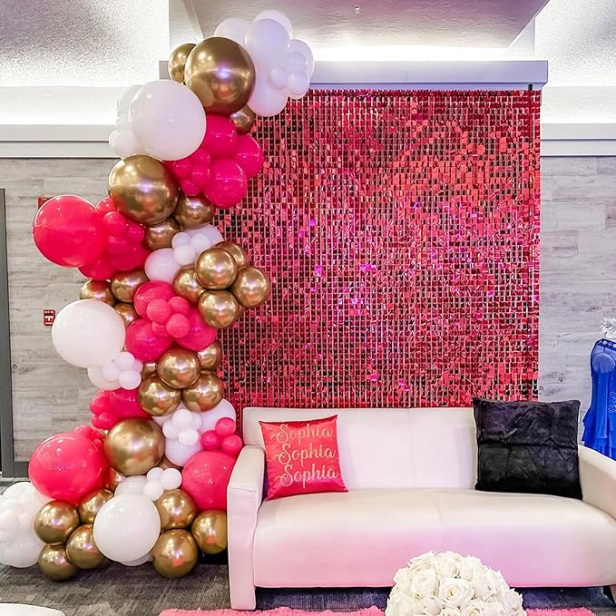 Pink and Gold Balloons - Image 4