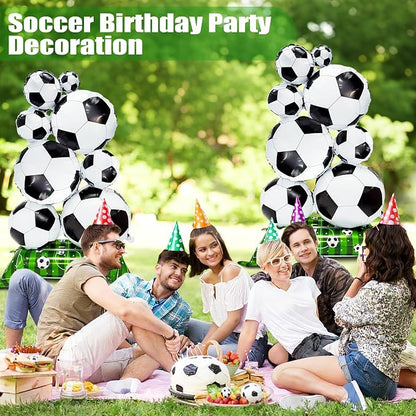Giant Self Standing Soccer Ball Balloons 2 Pcs 5 ft Soccer Party Balloon - Image 4