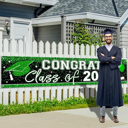 Graduation Decorations 2026 Yard Sign Class of 2026 Banner | Large Congrats - Image 2