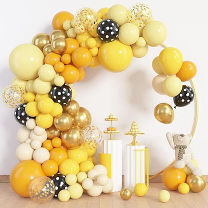 Amandir 153pcs Bee Balloon Arch Garland Kit Different Sizes | 18 12 10 5 inch - Image 2