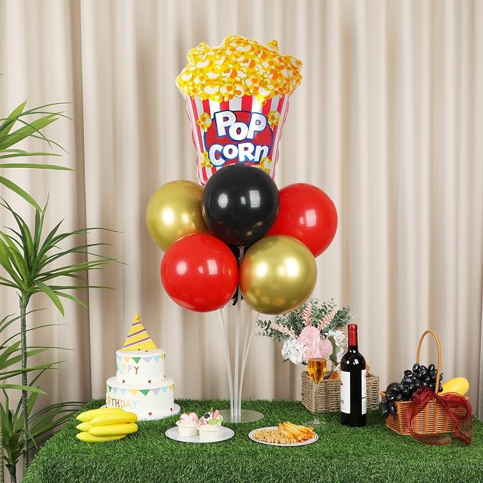Movie Night Party Balloons Stand Kit 2 Sets - Image 4