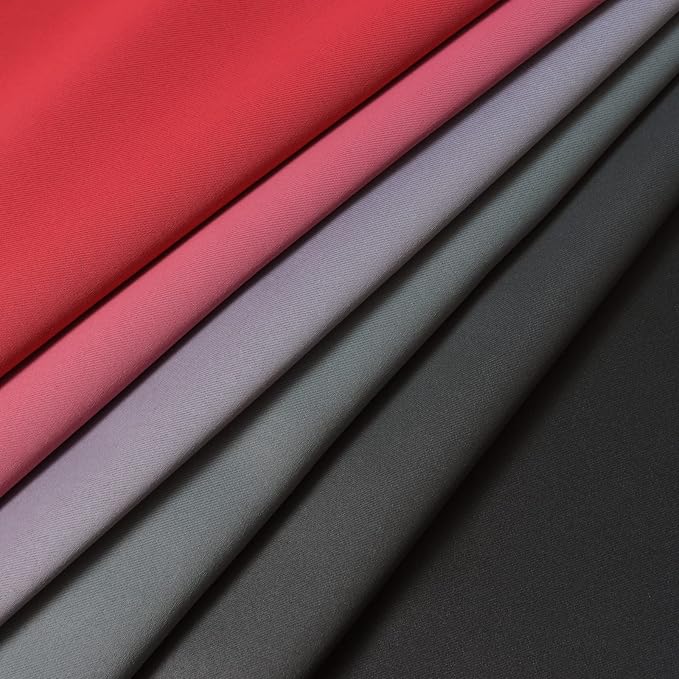 Yakamok Blackout Ombre Black and Red Curtains - Image 7