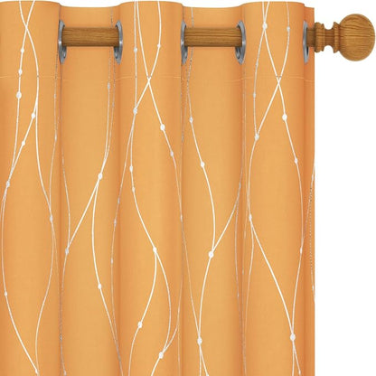 Deconovo Living Room Curtains 72 Inches Long, Thermal Insulated, Room Darkening by Unknown