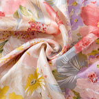 SLPBABY Silk Pillowcase for Hair and Skin with Hidden Zipper Print (Queen, Pattern16)