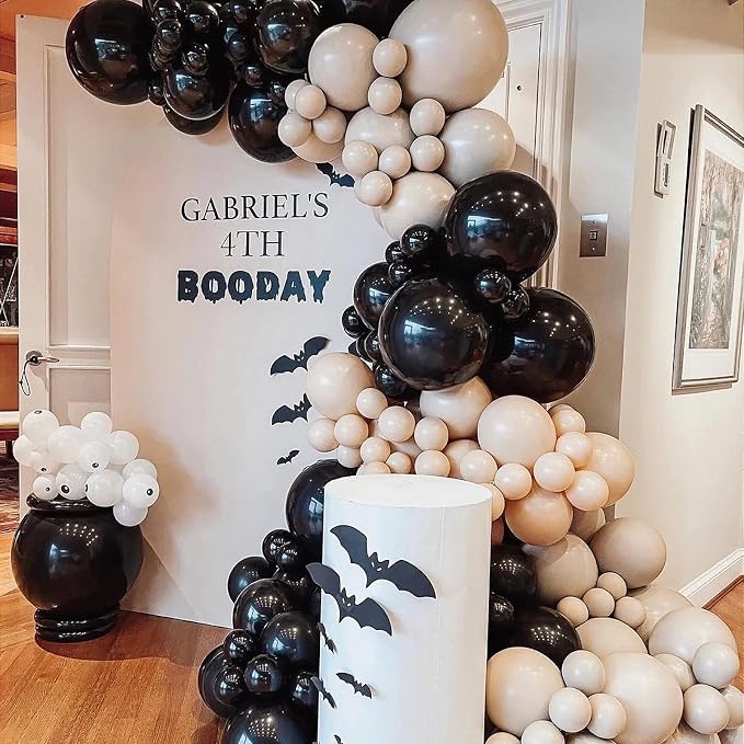 FOTIOMRG Black Balloons 12 inch, 50 Pack Black Party Balloons Good Quality - Image 4