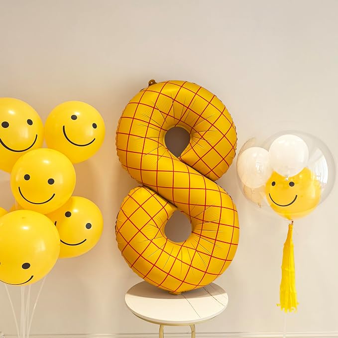 40" Matte Yellow Balloons Toy Inspired Story Theme party Supplies Digital 8 | - Image 4