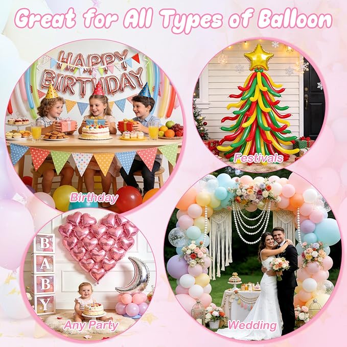AXHJ Balloon Pump Electric Air Pumps, Electric Air Balloon Pump, Balloon - Image 7