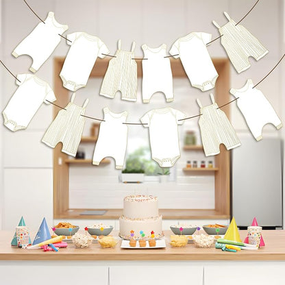 Neutral Baby Shower Bunting - Image 3