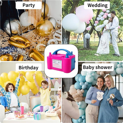 Balloon Pump 600W 110V Electric Balloon Pump Portable Electric Inflator Balloon - Image 9