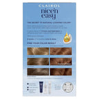Clairol Nice'n Easy Permanent Hair Dye, 6W Light Mocha Brown Hair Color, Pack of 1