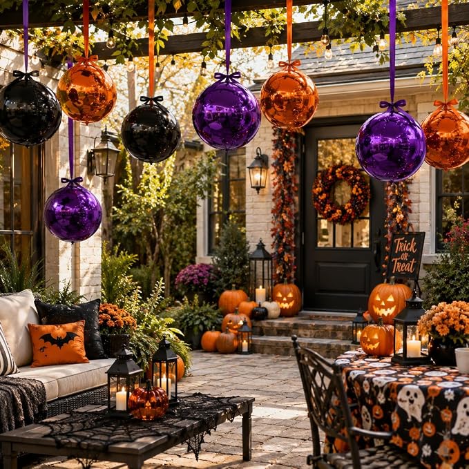 Halloween Round Foil Balloons - Image 4