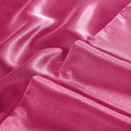 Aormenzy Satin Body Pillow Cover Set of 2, 20x54 Inches Hot Pink Body Pillow Case for Adults, Silky Soft & Cooling Body Pillow Pillowcase with Envelope Closure