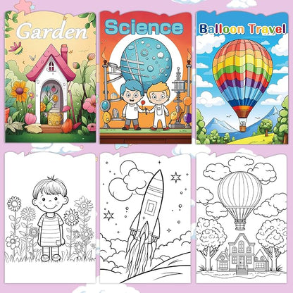 30Pcs Bulk Coloring Books for Kids Ages 3-4 4-8 8-12 Large Print Coloring Books - Image 4