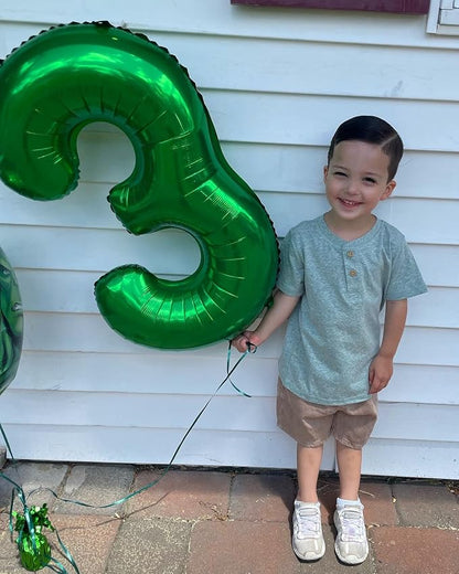 Green Number 13 Balloon 40 Inch, 13th Birthday Party Decorations Men Women | - Image 8