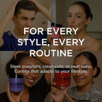 Style Factor EDGE BOOSTER® Strong Hold Styling Gel | Alcohol-Free Hair Gel with Camellia Sinensis Seed Oil for Curly, Wavy & Sleek Styles | Frizz Control, Long-Lasting and Flexible Hold (16.9oz)