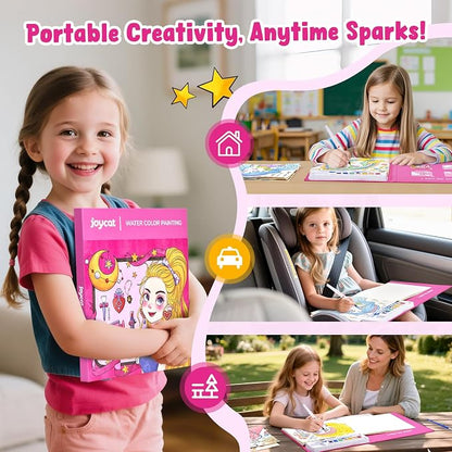 JoyCat Paint with Water Coloring Books - Image 9