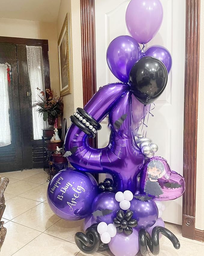 Purple 20 Balloon - Image 4