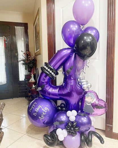 Purple 20 Balloon - Image 4