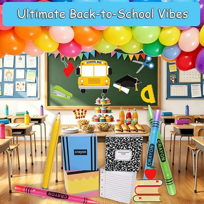 15Pcs Giant Back to School Decorations - Image 4