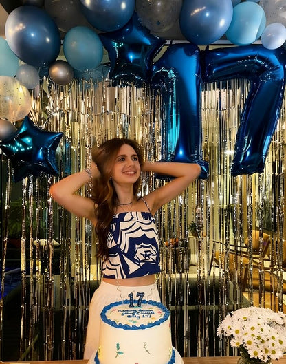 Numbers 26 Balloon 40Inch Blue Balloons - Image 3