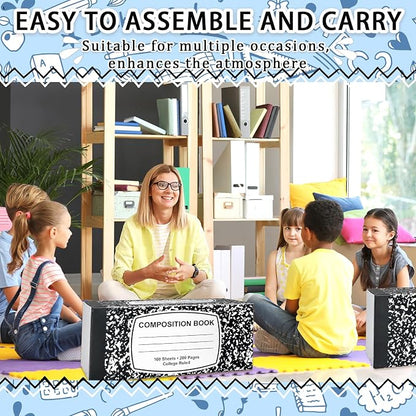 Denylo pro 3 Pcs Back to School Balloon Box Decoration Sets NoteBook Balloon Box - Image 5