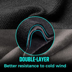 WTACTFUL Double-Layer Fleece Pro, Ear Warmers Muffs Cold Weather Winter Headband Ear Covers for Men Women Ski Running Cycling