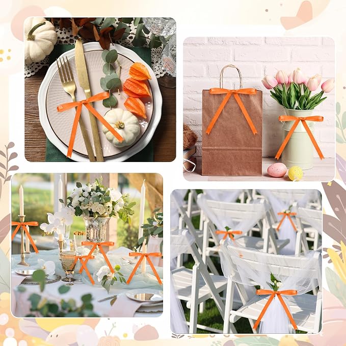 Riceshoot Orange Bows - Image 6