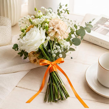 3/8In 30Yards Orange Thin Ribbon - Image 8
