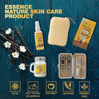 Spa gift baskets Luxury gifts, Christmas Gifts for Women, Large basket 25 pcs for Women & Men Bath and Body Shower Bath Kit, Vanilla Honey Almond birthday gifts bath gift Spa Kit, Mother's Day Gifts