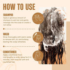 Caffeine Biotin Shampoo and Conditioner Set | 16 fl oz Each | with Batana Oil | Nourishing & Strengthening Formula | Promotes Hair Growth, Thickness & Fuller-Looking Hair