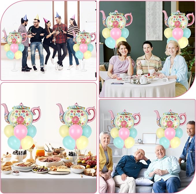 Tea Party Balloons Stand Kit 2 Sets - Image 7