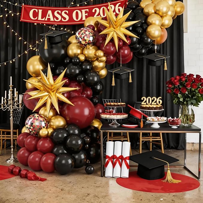 Burgundy Balloon Arch Kit - Image 5