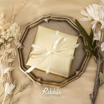 Ribbli Double Faced Ivory Satin Ribbon, 1/4” x Continuous 25 Yards, Use - Image 3