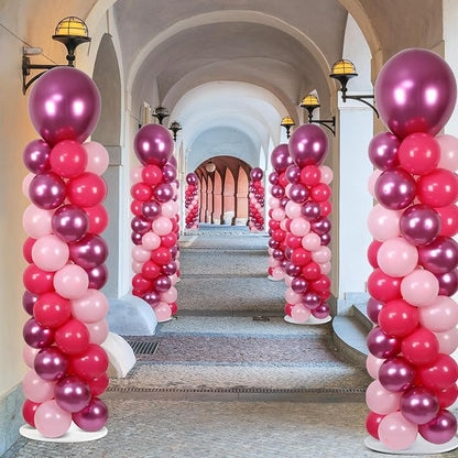 2 Sets Pink Balloon Column Stand Kit - Image 6