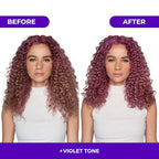 naissant Lilac Violet Hair Toning Mask | Ultra High-Purity Pigments | Color Depositing Violet Tone | Hyaluronic Acid, Collagen & Biotin | Paraben, Ammonia & Sulfate Free | 10.1 Fl. Oz