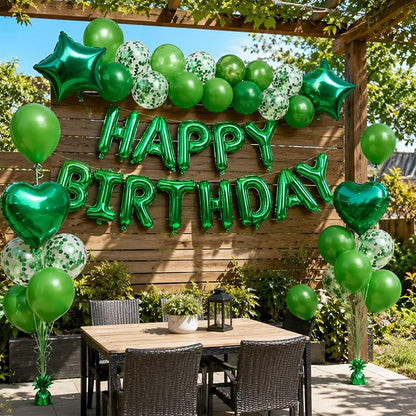 Green Birthday Decorations - Image 4