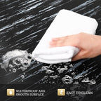 4 ft. x 5 ft. Salon Mat Anti Fatigue for Hairstylist Standing, Thick Barber Floor Mats Under Salon Chair, Hair Mat Hairdressing Barbershop Beuaty Spa Equipment