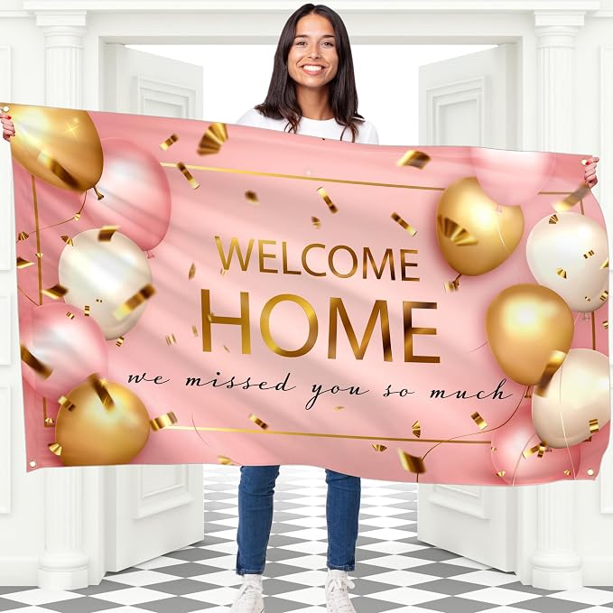 Welcome Home Banner by Bravita