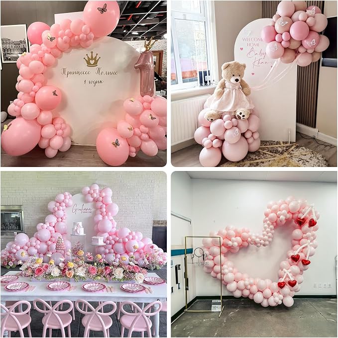 Jobkoo Pastel Pink Balloons - Image 6