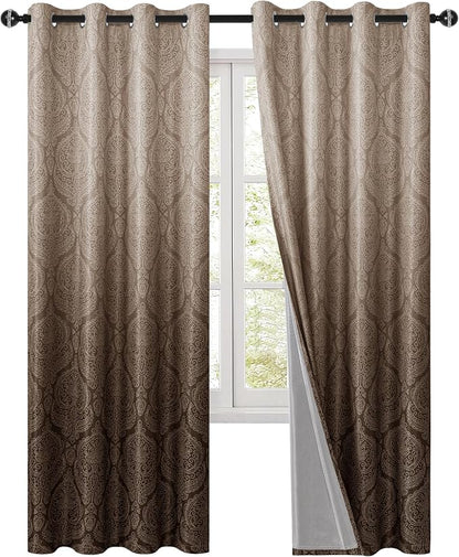 DWCN 100% Blackout Curtains for Bedroom 90 Inch Long - Image 9