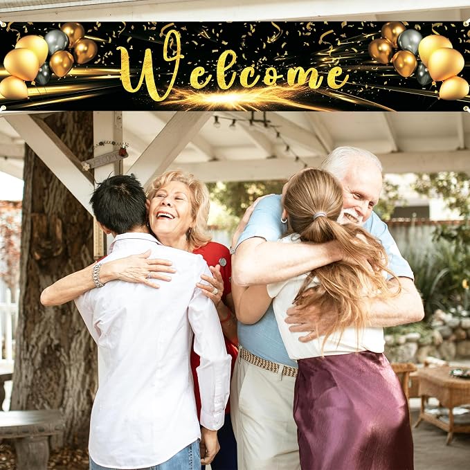 Welcome Banner - Welcome Home & Back Banner 6x1.3ft - Durable Polyester - - Image 6