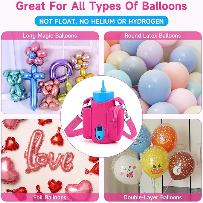Rechargeable Balloon Pump, Portable Cordless Balloon Inflator - Image 9