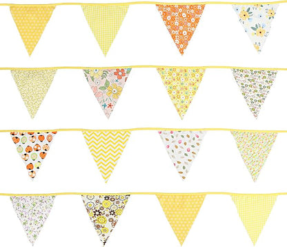 G2PLUS Triangle Bunting Banner Garland, 42 Pennant Flags - Image 5