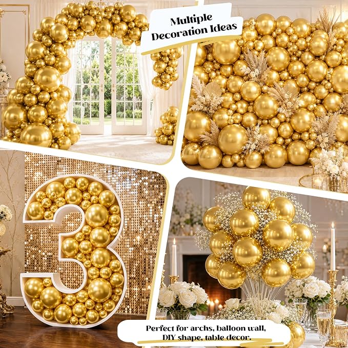 Gold Balloons - Image 5