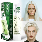 Temporary Hair Styling Color Serum, Green Blue Purple Red Hair Dye Color Gel Washable Natural Instant Hair Color Wax for DIY Hairstyle for Kids Men Women(White#88)