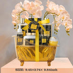 Luxury Home Spa Bath Gift Basket, Spa gift basket Christmas Gifts for Women men, Spa Kit Self-care Gifts, Spa Collection Gift, Orchid Jasmine Bath and Body Gift Pampering Spa Gifts Mother's Day Gift
