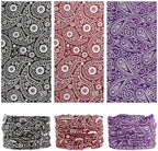 Headband Neck Gaiter Head Wrap Headwear Face Mask Magic Scarf Bandana for Men and Women
