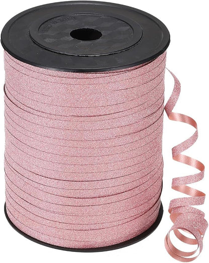 PATIKIL Glitter Curling Ribbon 500yds x 1/5" Plastic Balloon String Ribbon | by PATIKIL