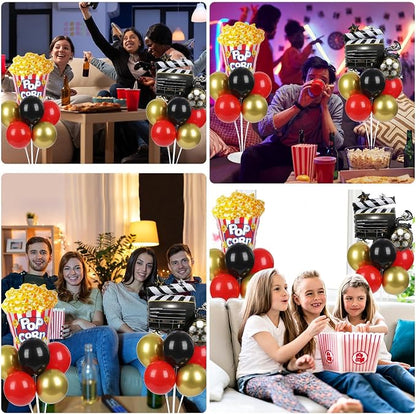 Movie Night Party Balloons Stand Kit 2 Sets - Image 7